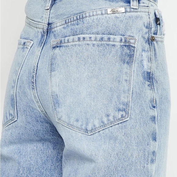 KANCAN Mara Ultra High Rise 90'S Wide Leg Jeans Sz. 15/31 Light-Wash 100% Cotton - Picture 2 of 10